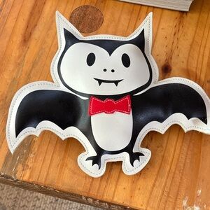 Paul Frank Black and White Tyrone the Bat plush toy with Signature 5 of 65